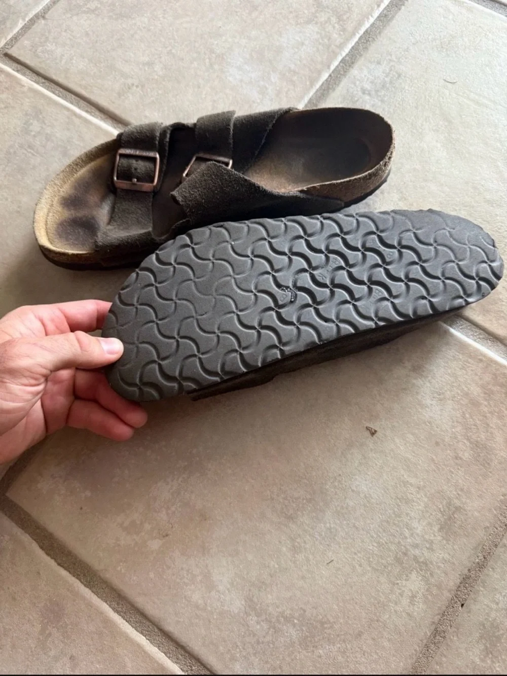 Men's Birkenstocks brown